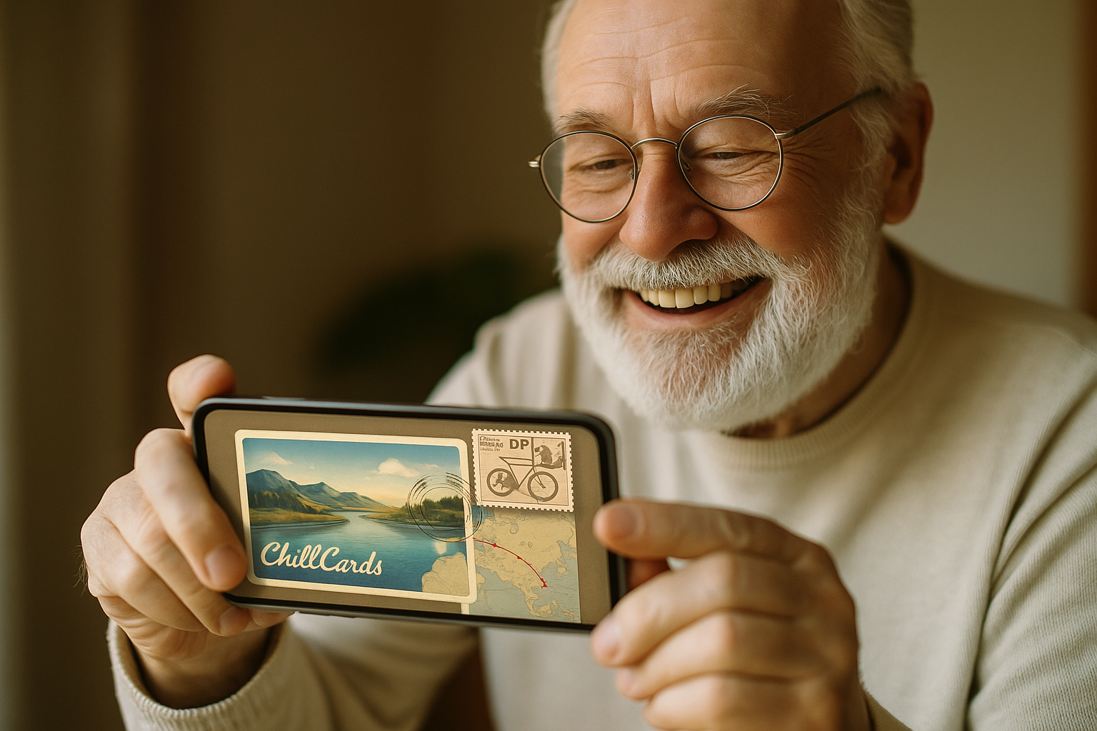 Vision de l'avenir avec ChillCards - L'application de cartes postales numériques