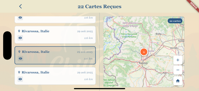 4. Votre Album de Cartes Reçues